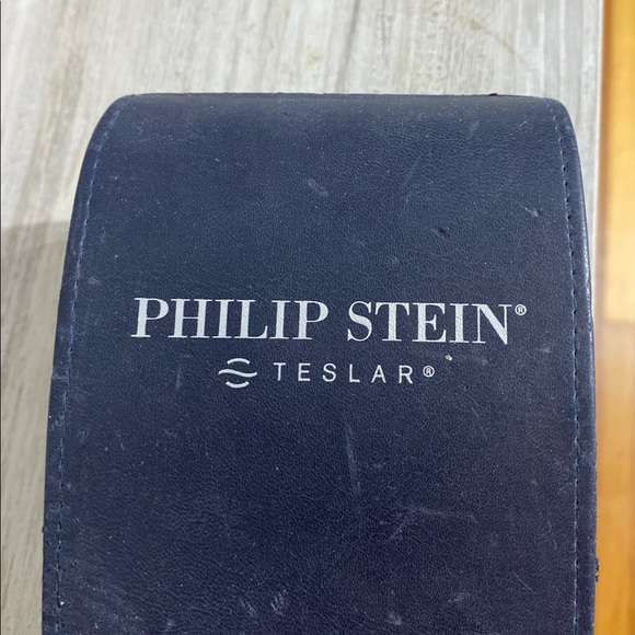 Authentic Philip Stein Teslar Watch with diamond and mother of pearl  face - Picture 2 of 7